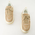 Image des baskets en toile Wave par Iro pour femmes - Saison Printemps-Été 2025 - Vue de dessus paire