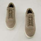 Image of Elegant Beige Sneakers by Dior for Men - Season Spring-Summer 2025 - Top View Pair