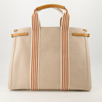 Image of Antibes Canvas Tote Bag by Valentino Garavani for Men - Season Spring-Summer 2025 - Back View