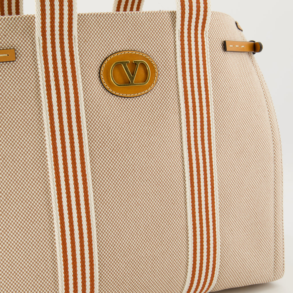 Tote bag, Valentino Garavani, canvas bag, men's accessories, Antibes bag