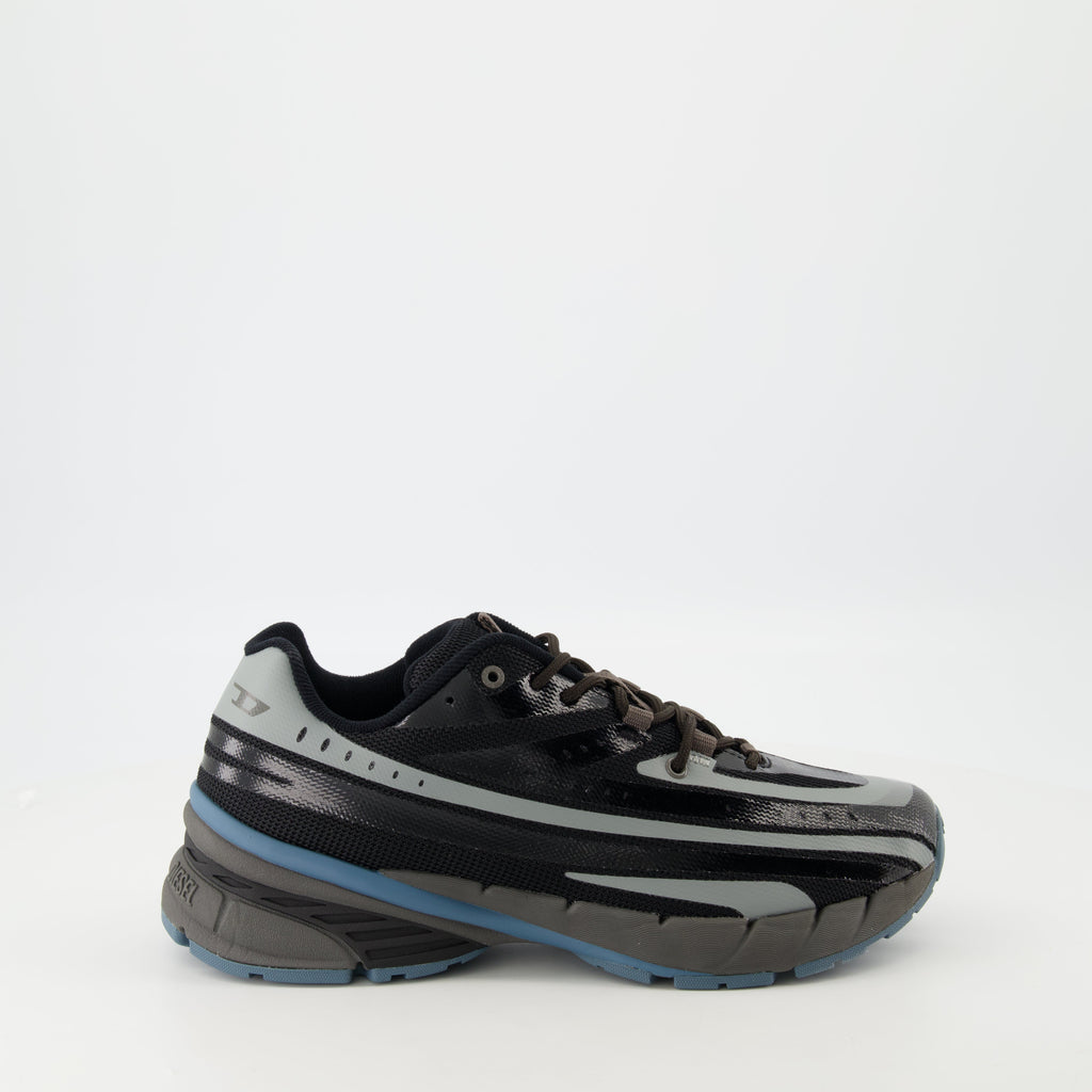 디젤의 남성용 에어스피드 스니커즈 이미지 - 시즌 봄-여름 2025 - 오른쪽 측면 보기