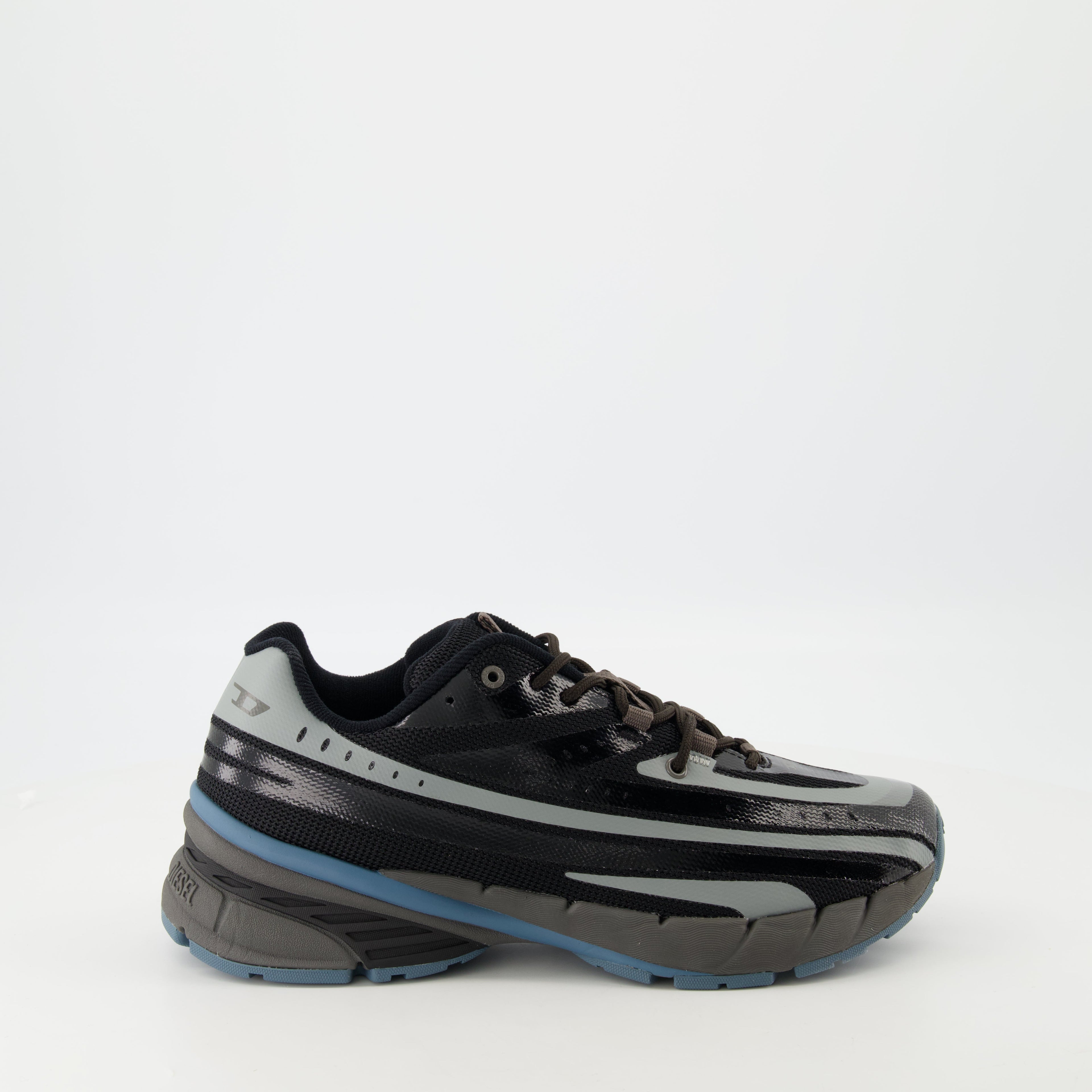 디젤의 남성용 에어스피드 스니커즈 이미지 - 시즌 봄-여름 2025 - 오른쪽 측면 보기