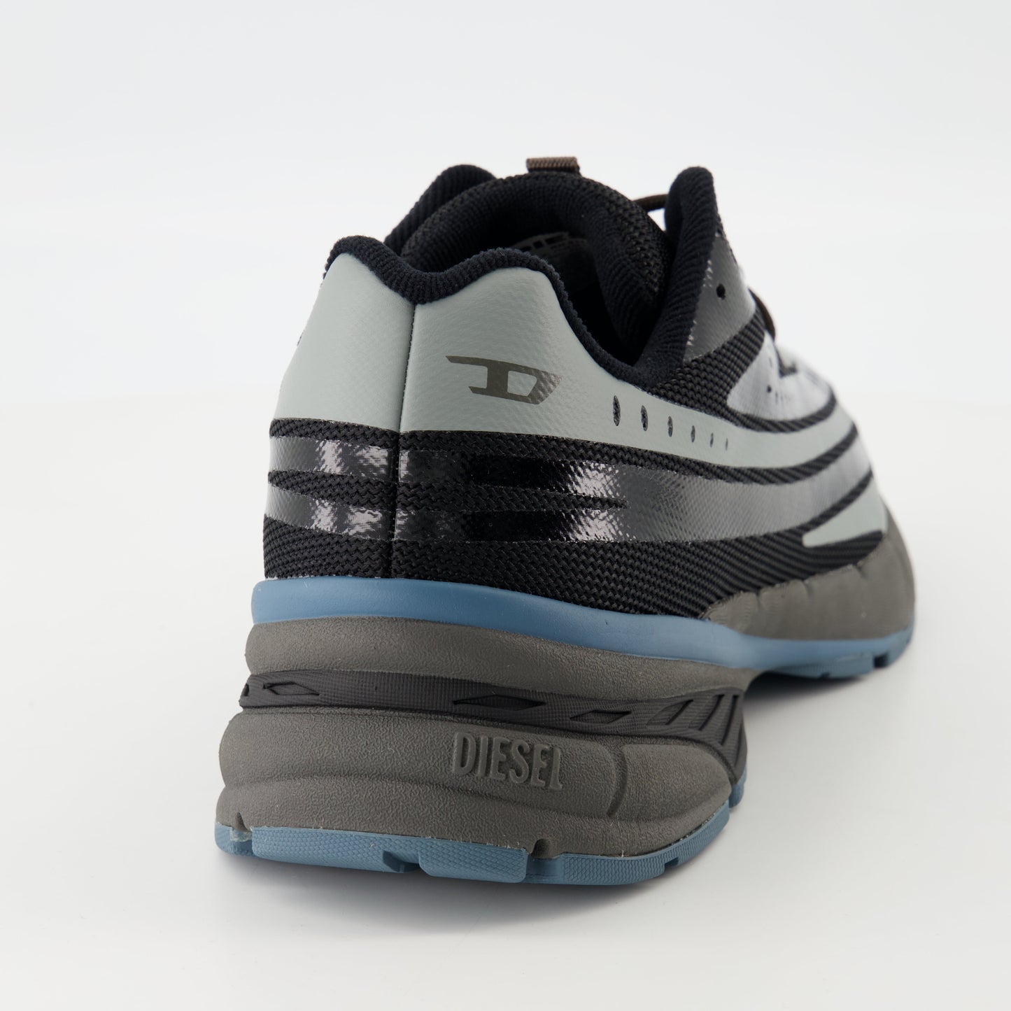 Diesel Airspeed sneakers, black mesh sneakers, breathable athletic shoes, sporty footwear, technical fabric sneakers