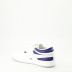 Image of G Move Leather Sneakers by Givenchy for Men - Season Spring-Summer 2025 - Back Right Three-Quarter View