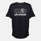 Image of MM6 x Salomon T-Shirt Black by Mm6 for Women - Season Spring-Summer 2025 - Product detail view 1