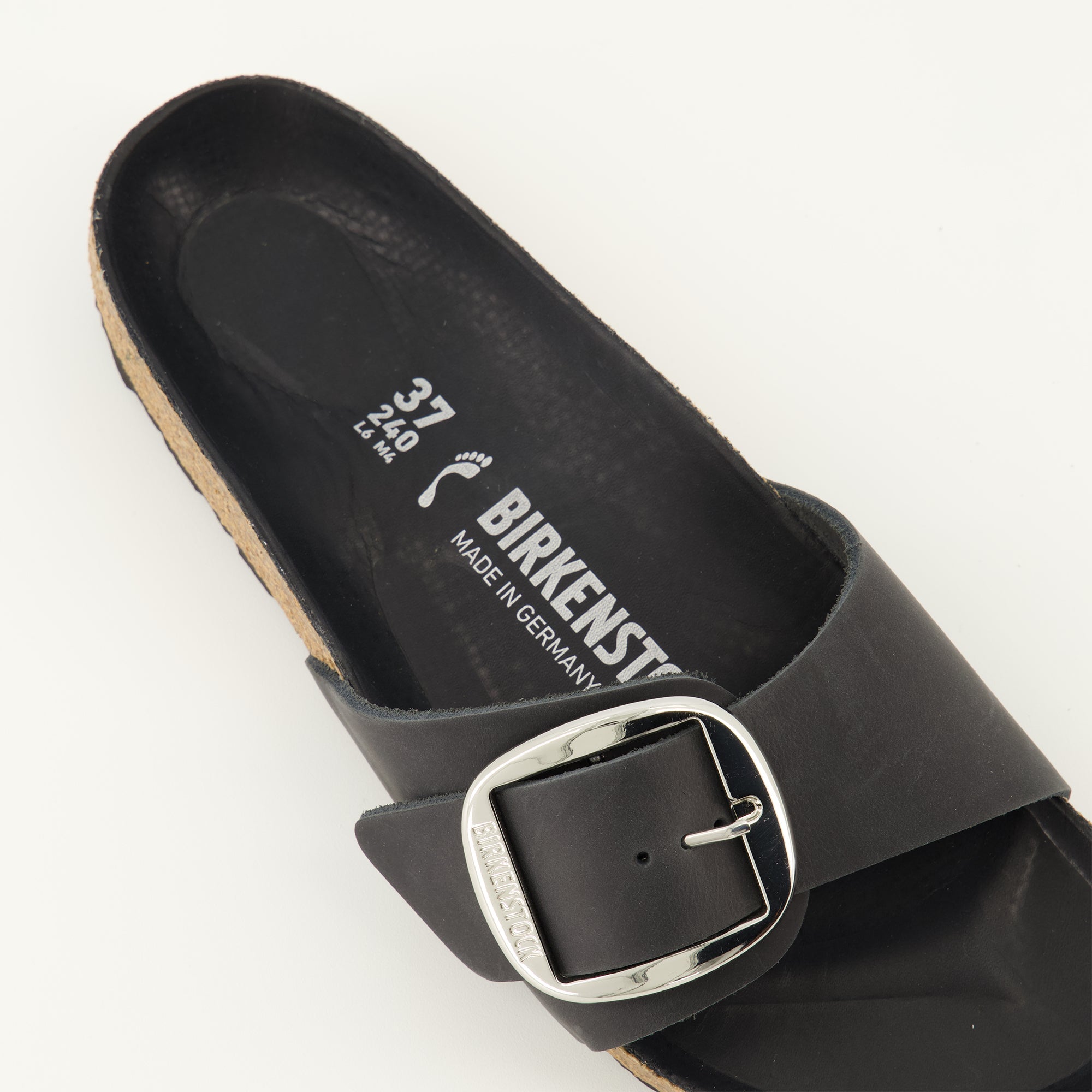 Birkenstock sandals, Madrid Big Buckle, oiled leather footwear, comfortable sandals, adjustable strap sandals