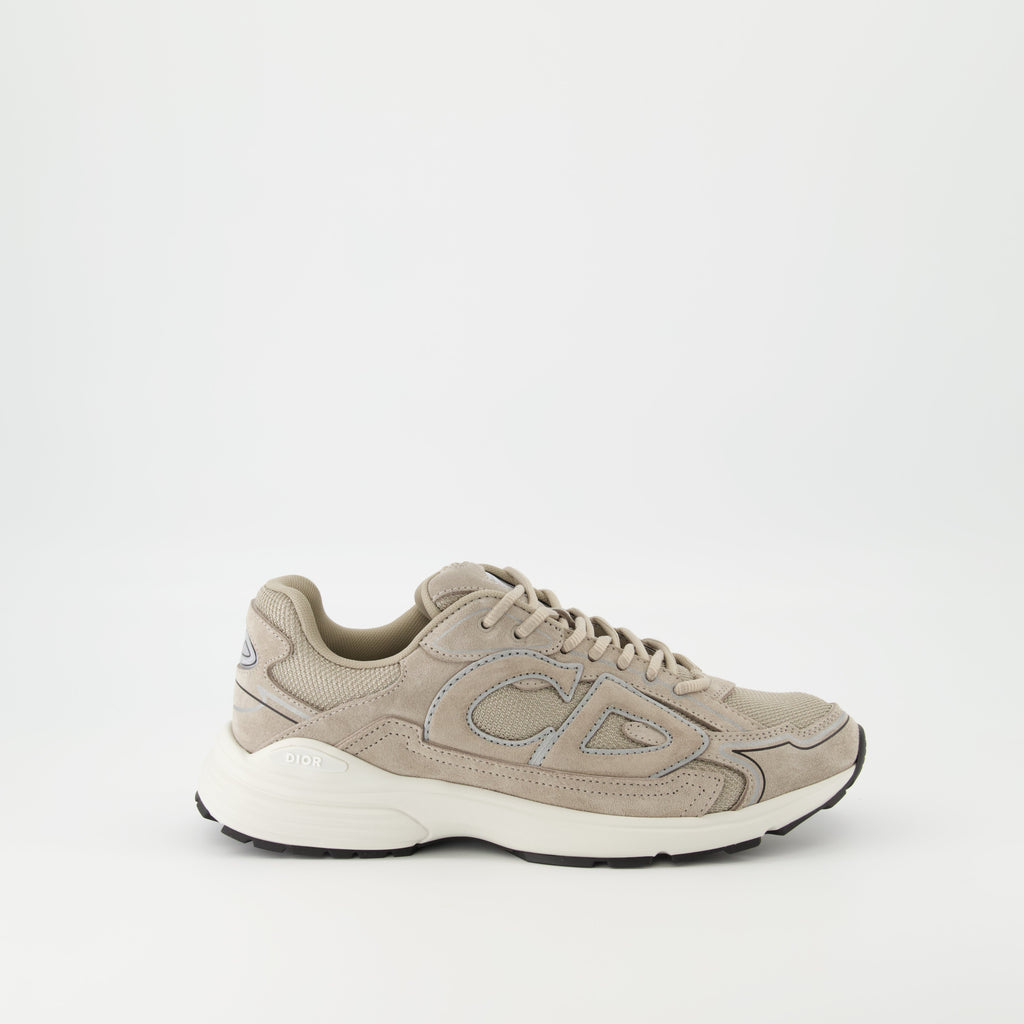 B30 Sneakers, Dior Sneakers, Beige Sneakers, Technical Fabric Footwear, Designer Sneakers