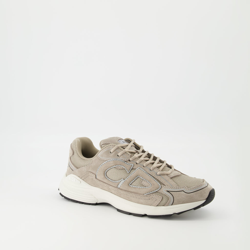 B30 Sneakers, Dior Sneakers, Beige Sneakers, Technical Fabric Footwear, Designer Sneakers