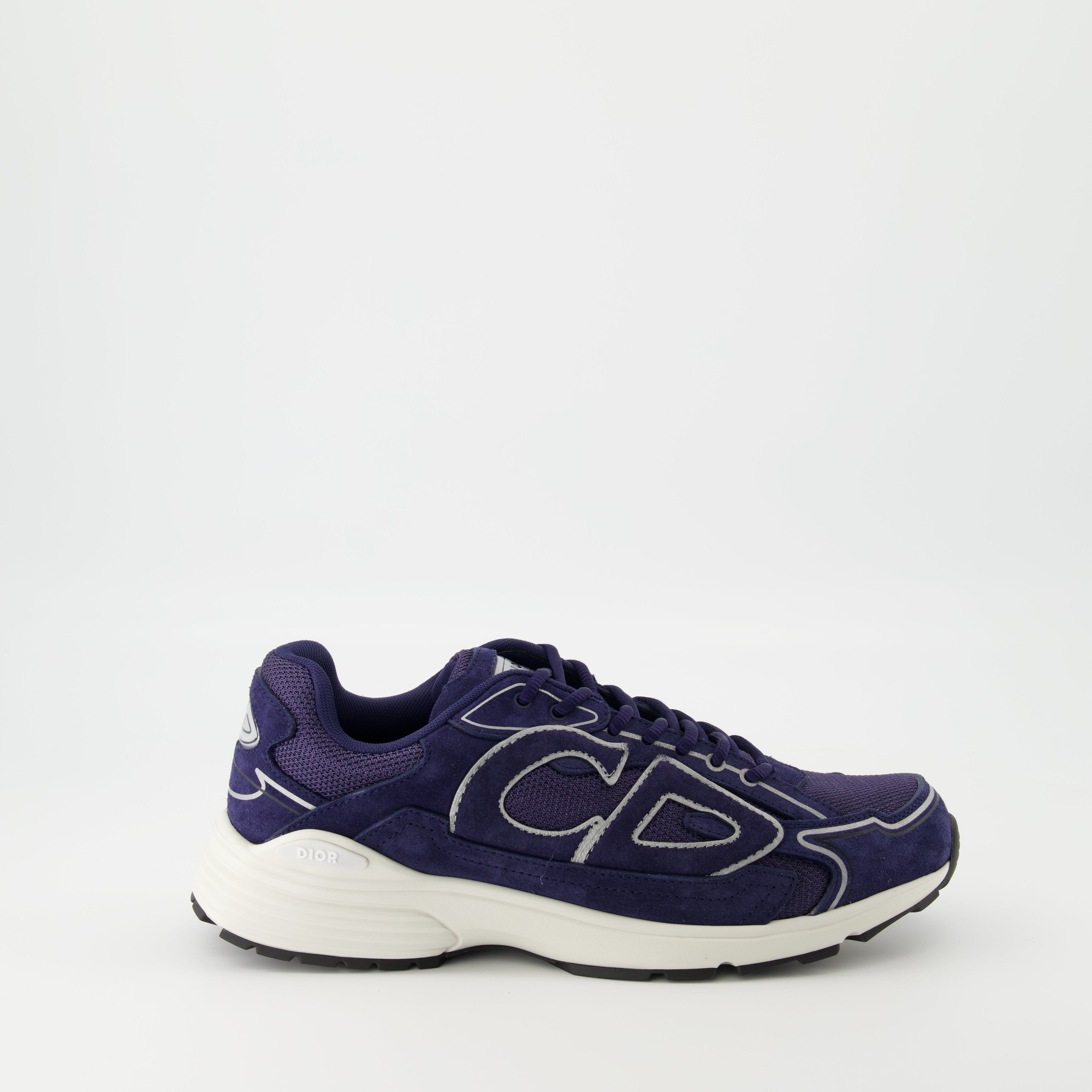 Dior Baskets B30, navy sneakers, luxury footwear, designer sneakers, technical fabric shoes