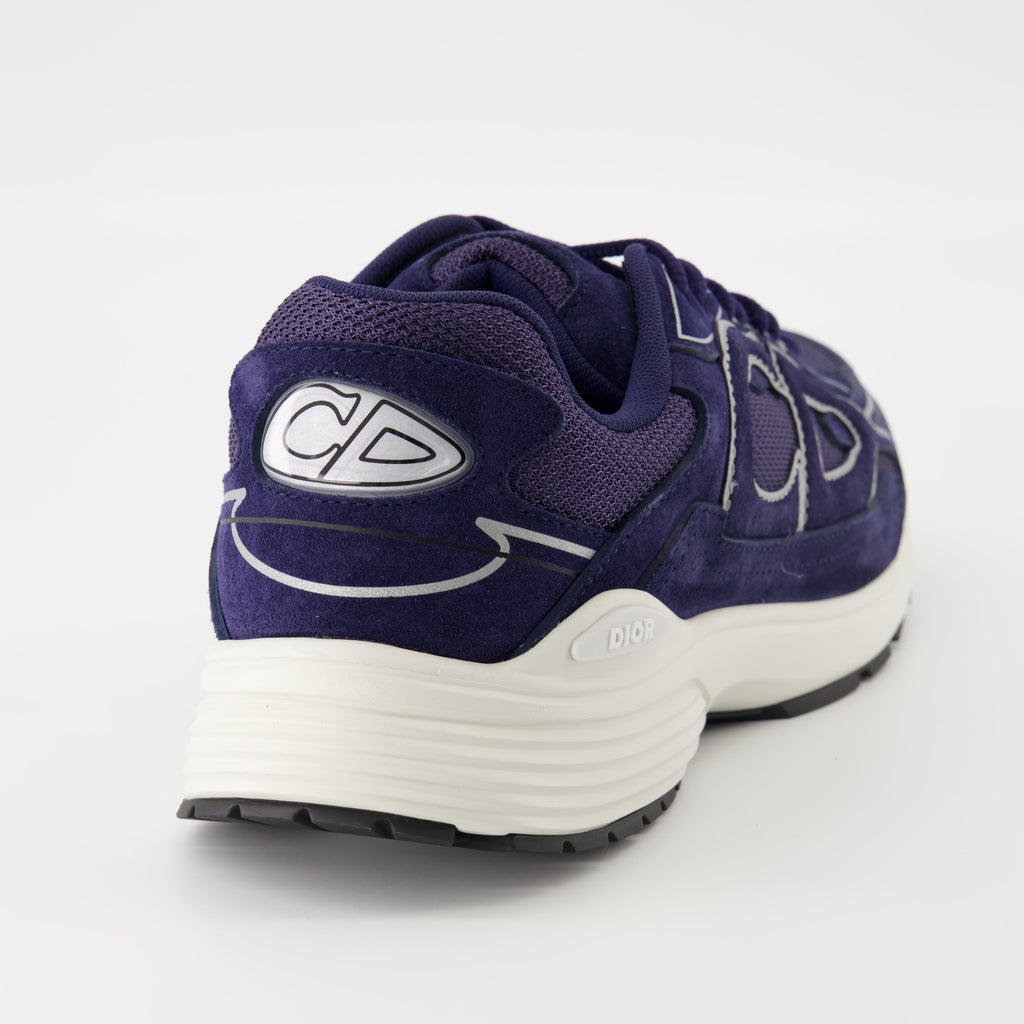Dior Baskets B30, navy sneakers, luxury footwear, designer sneakers, technical fabric shoes
