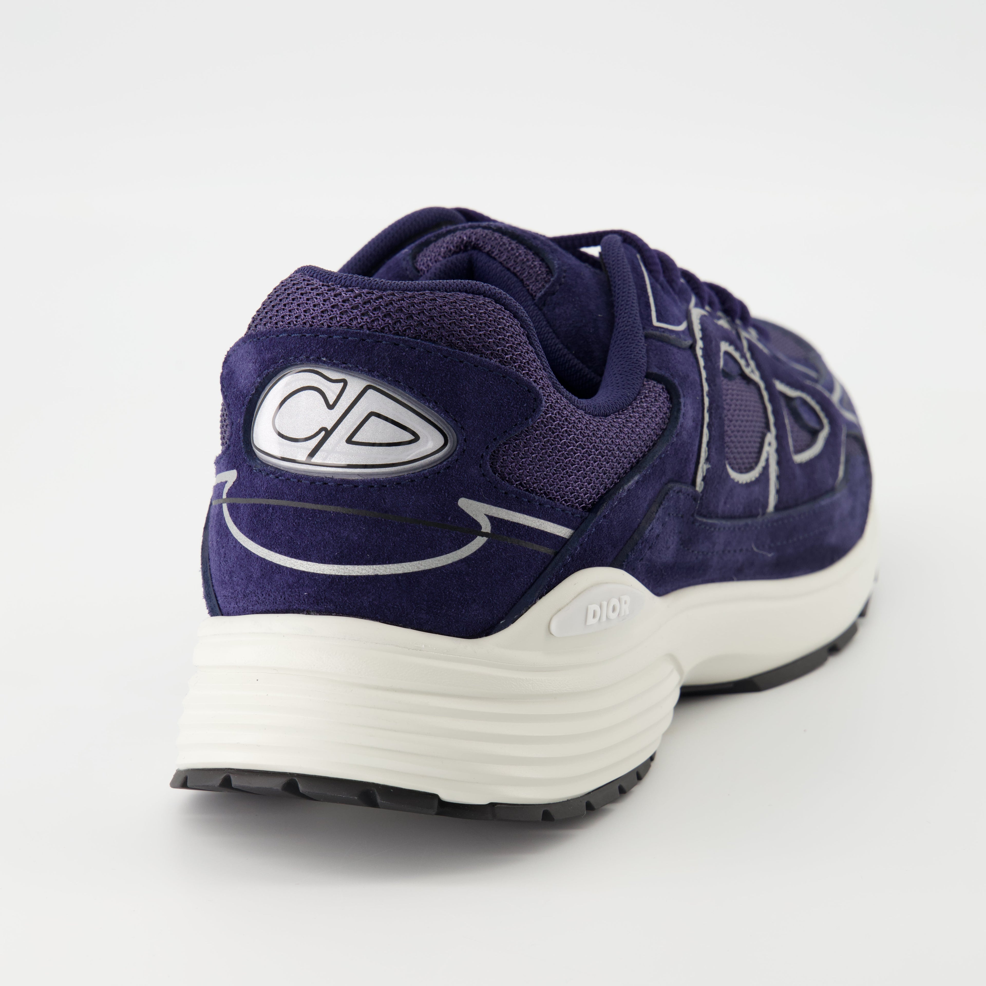 Dior Baskets B30, navy sneakers, luxury footwear, designer sneakers, technical fabric shoes