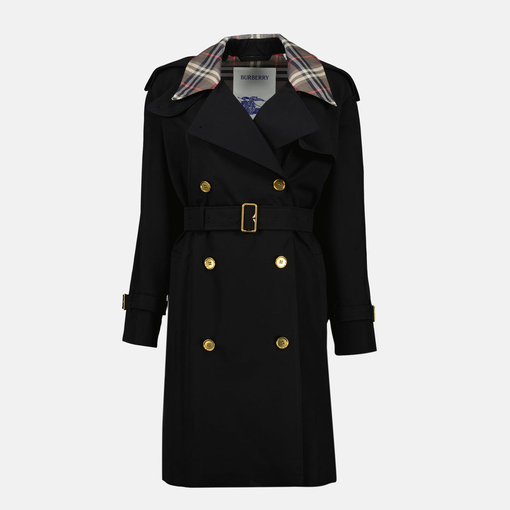 Image of Castleford Trench Coat by Burberry for Women - Season Autumn-Winter 2025 - Front View