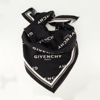 Image of Givenchy Shadow Silk Scarf by Givenchy for Women - Season Autumn-Winter 2025 - Detail View 1