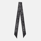 Givenchy headband, silk accessories, luxury headwear, black silk headband, designer headbands