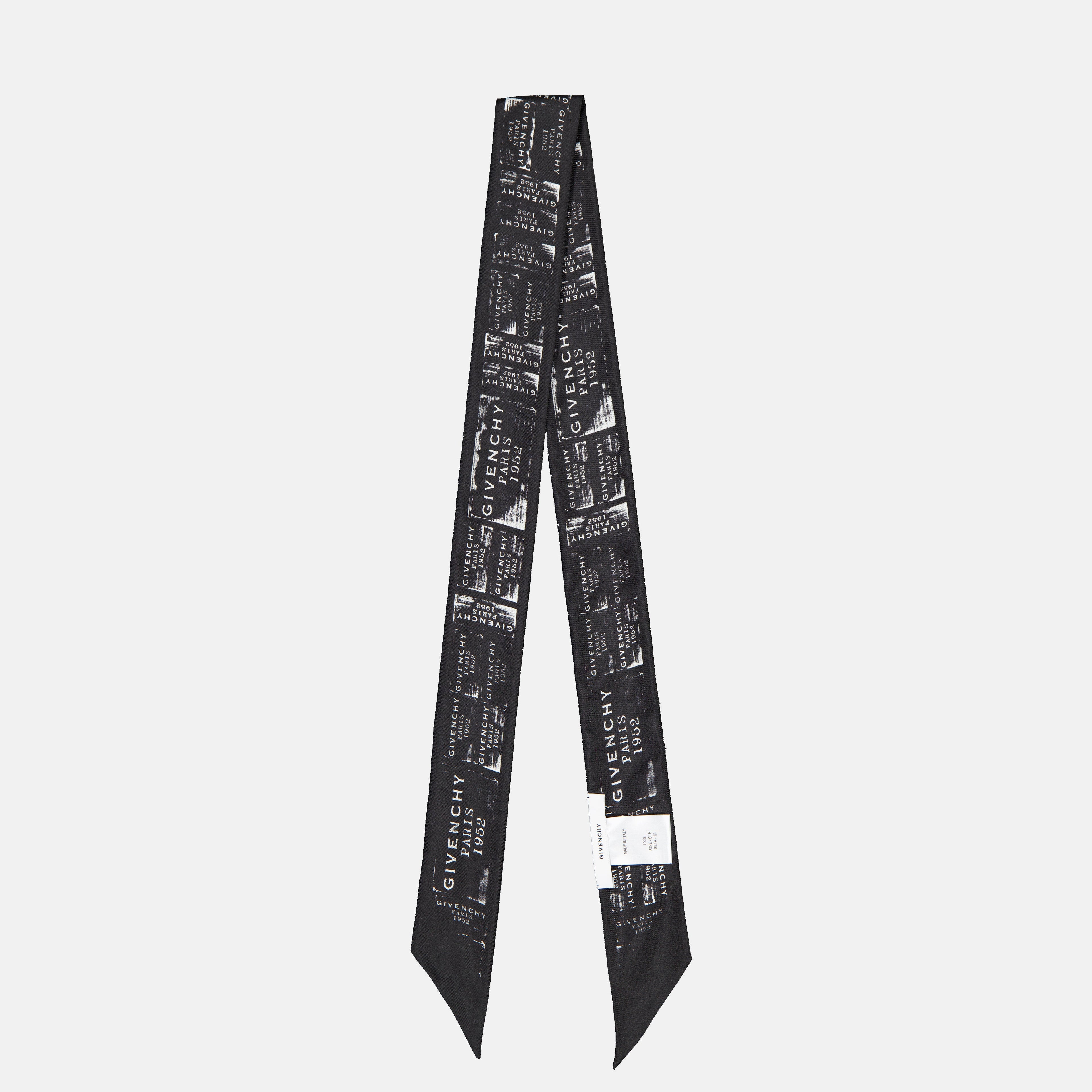 Givenchy headband, silk accessories, luxury headwear, black silk headband, designer headbands