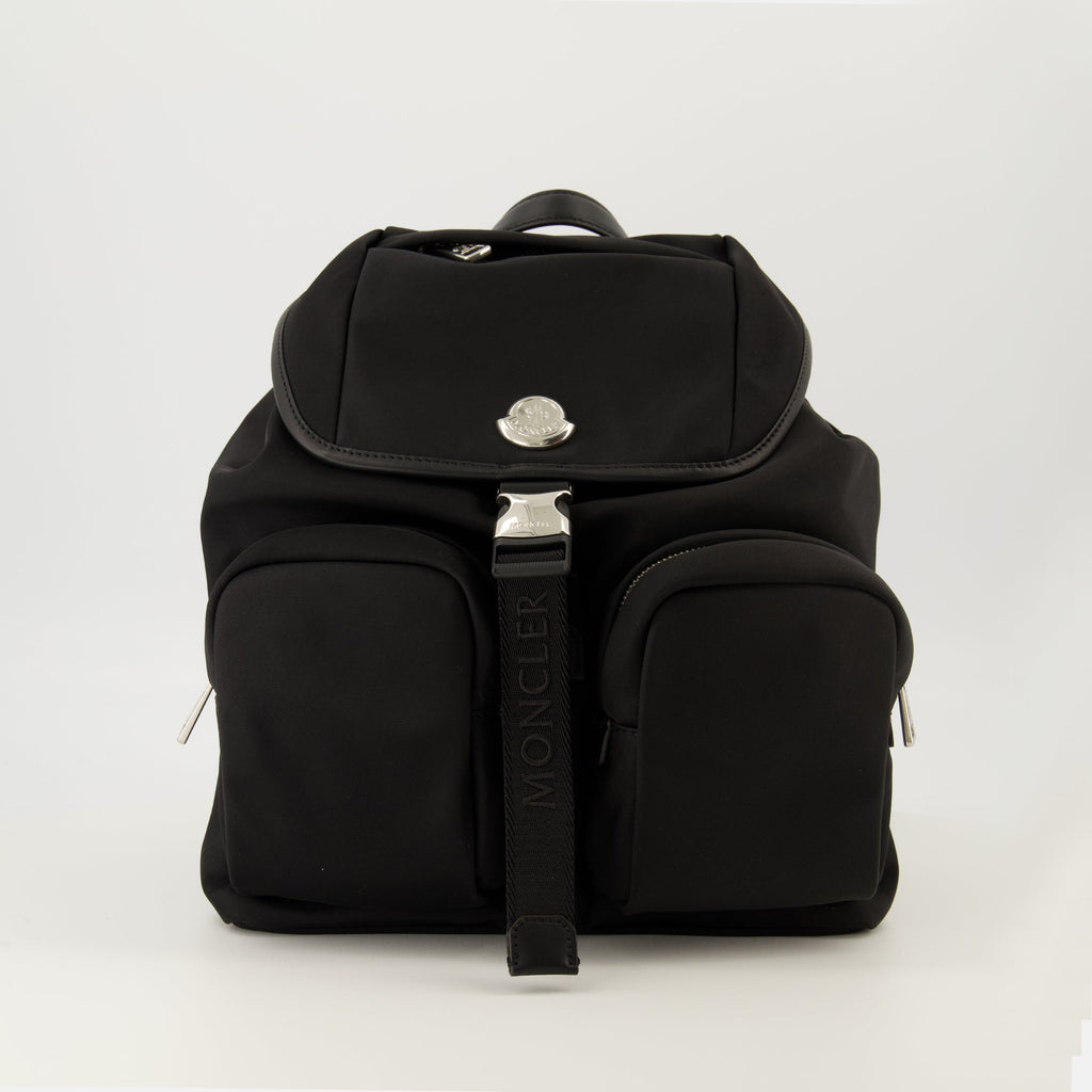 Moncler backpack, waterproof nylon bag, adjustable straps backpack, stylish backpack, New Trick backpack