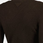 Bild des gekürzten Cardigans von Prada für Frauen - Saison Herbst-Winter 2025 - Produktdetailansicht 1