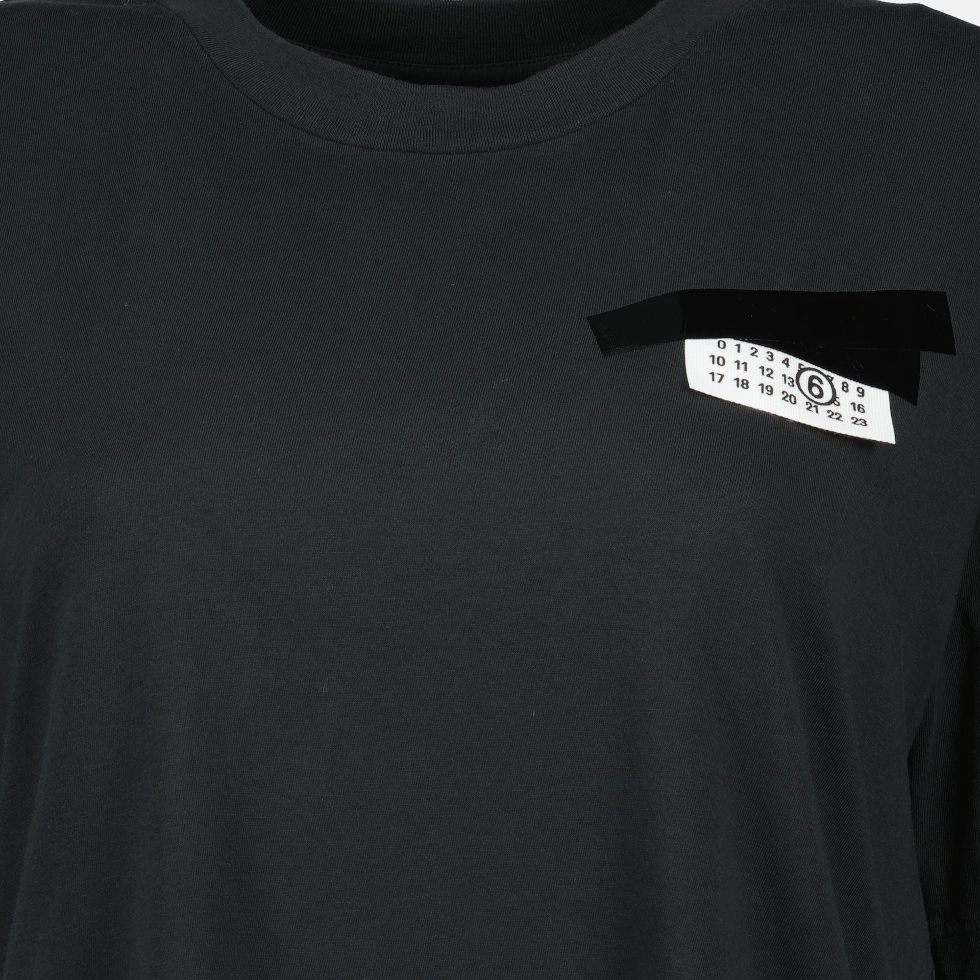 Bild des Adhesive Band T-Shirts von Mm6 für Frauen - Saison Herbst-Winter 2025 - Produktdetailansicht 3