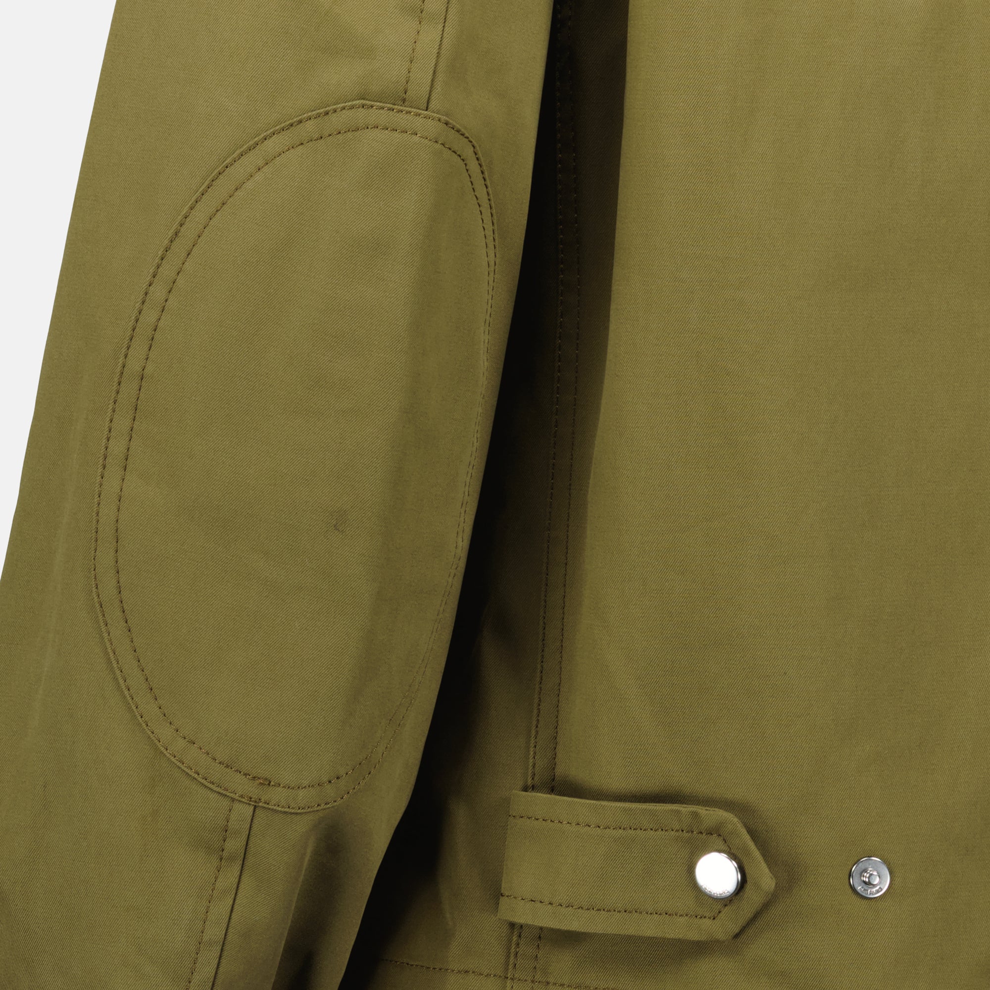 Ami PARISの作業ジャケットKakiの画像、ユニセックス用 - 2025年秋冬シーズン - 製品詳細ビュー3