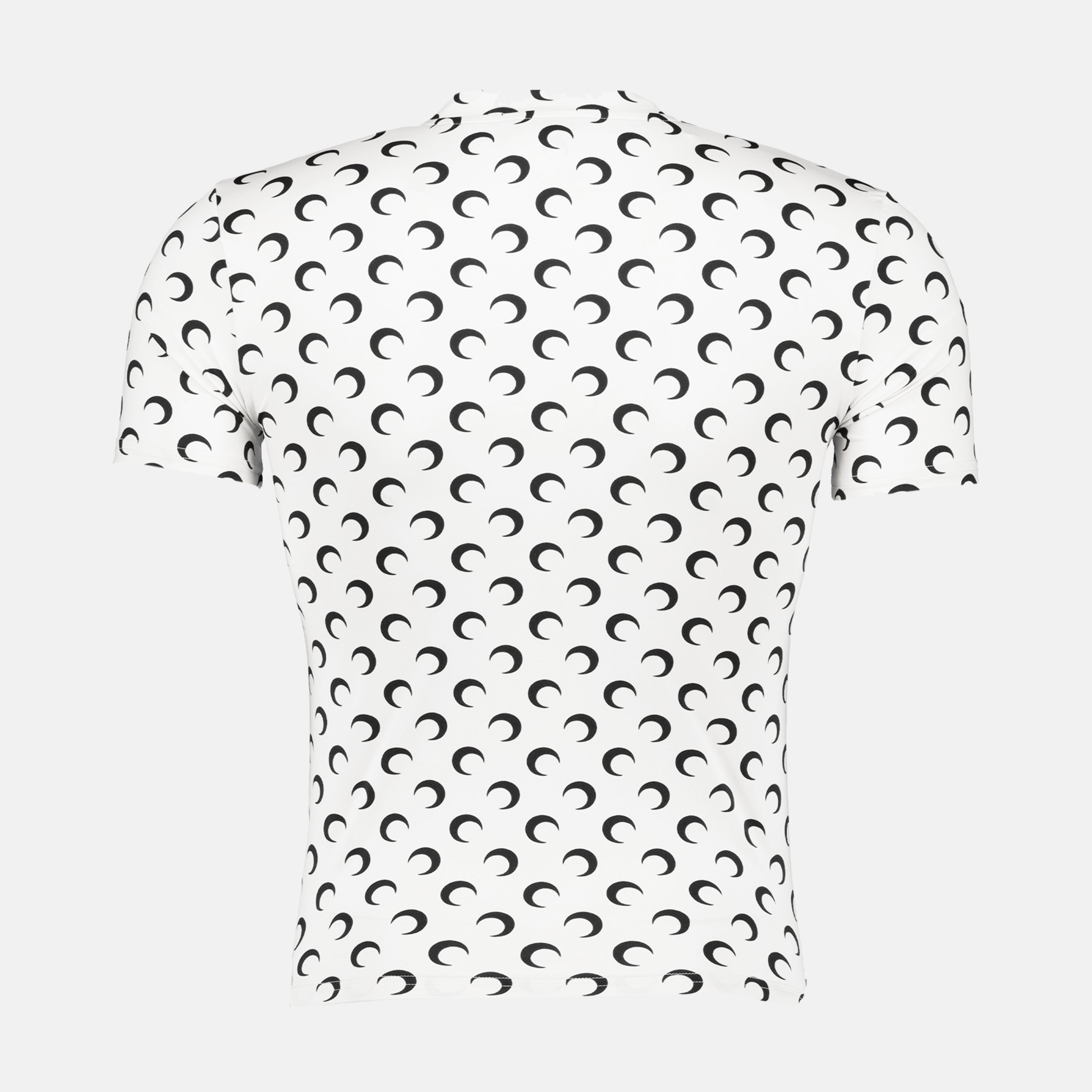 moon print top, marine serre shirt, unisex fashion, autumn winter collection, polyamide elastane