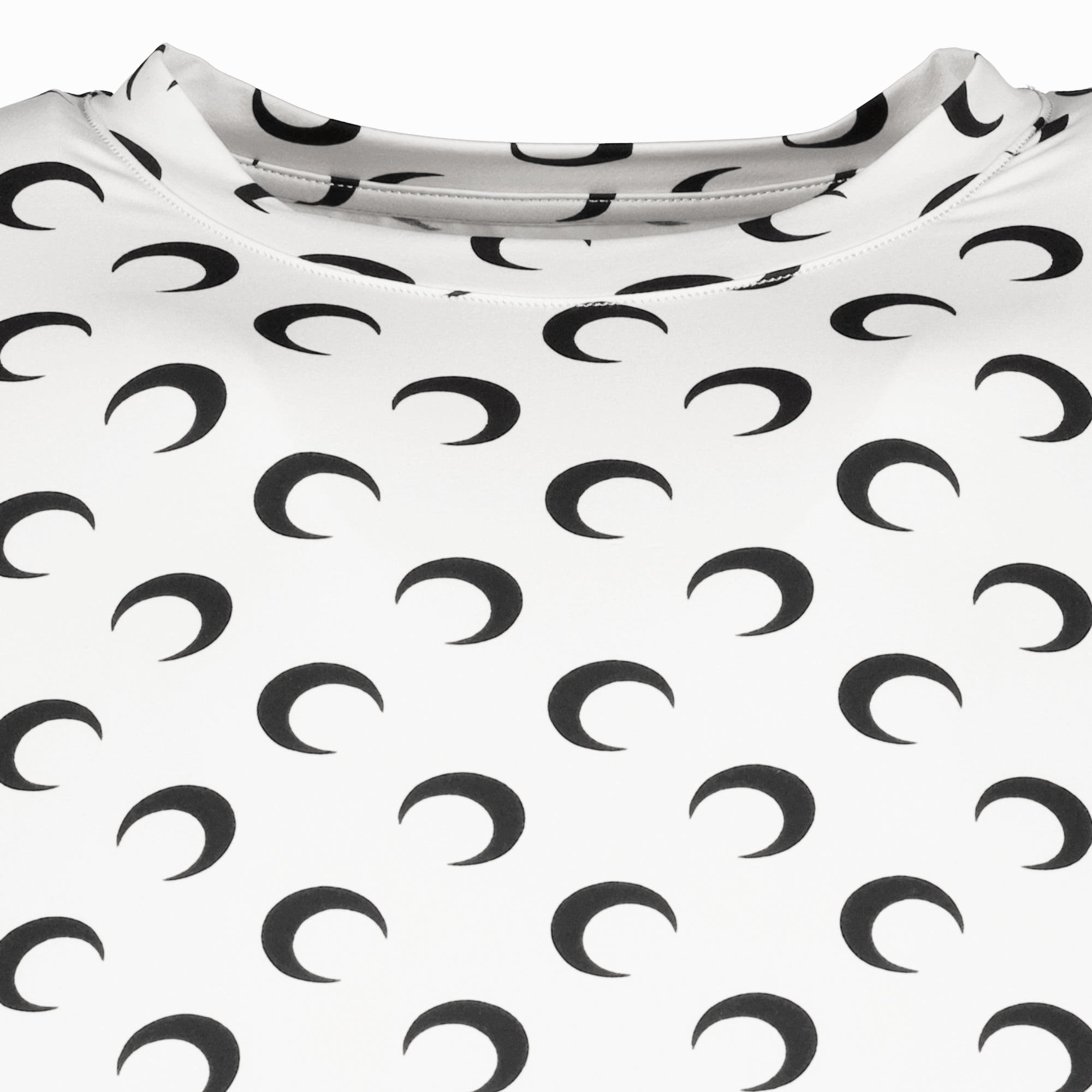 moon print top, marine serre shirt, unisex fashion, autumn winter collection, polyamide elastane