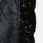 Moncler jacket, puffer coat, sequin outerwear, Autumn-Winter fashion, women's winter jacket