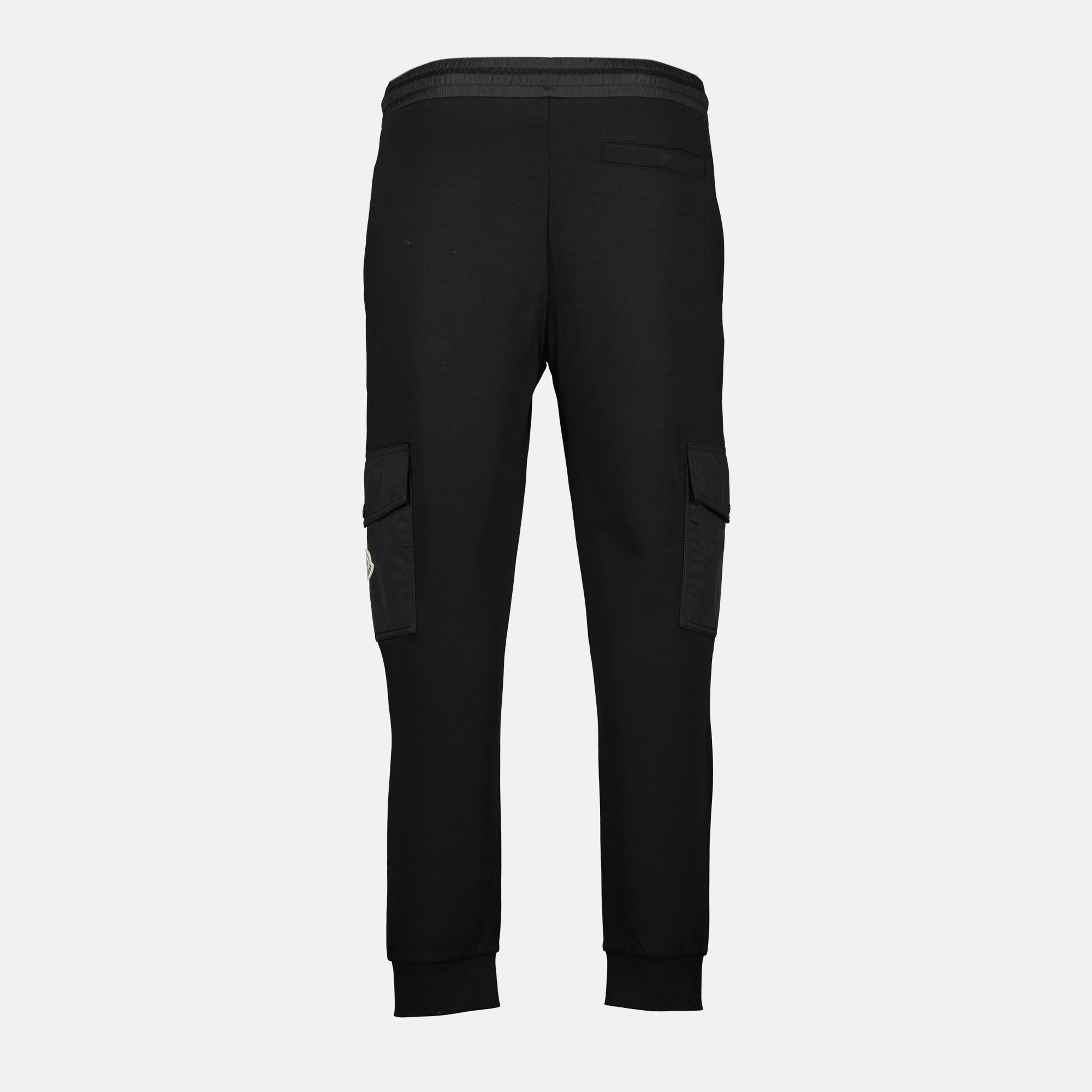 Moncler jogging pants, men's black pants, cotton jogging trousers, autumn winter 2025 fashion, casual luxury clothing