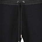 Image of Black Jogging Pants by Moncler for Men - Season Autumn-Winter 2025 - Product detail view 3