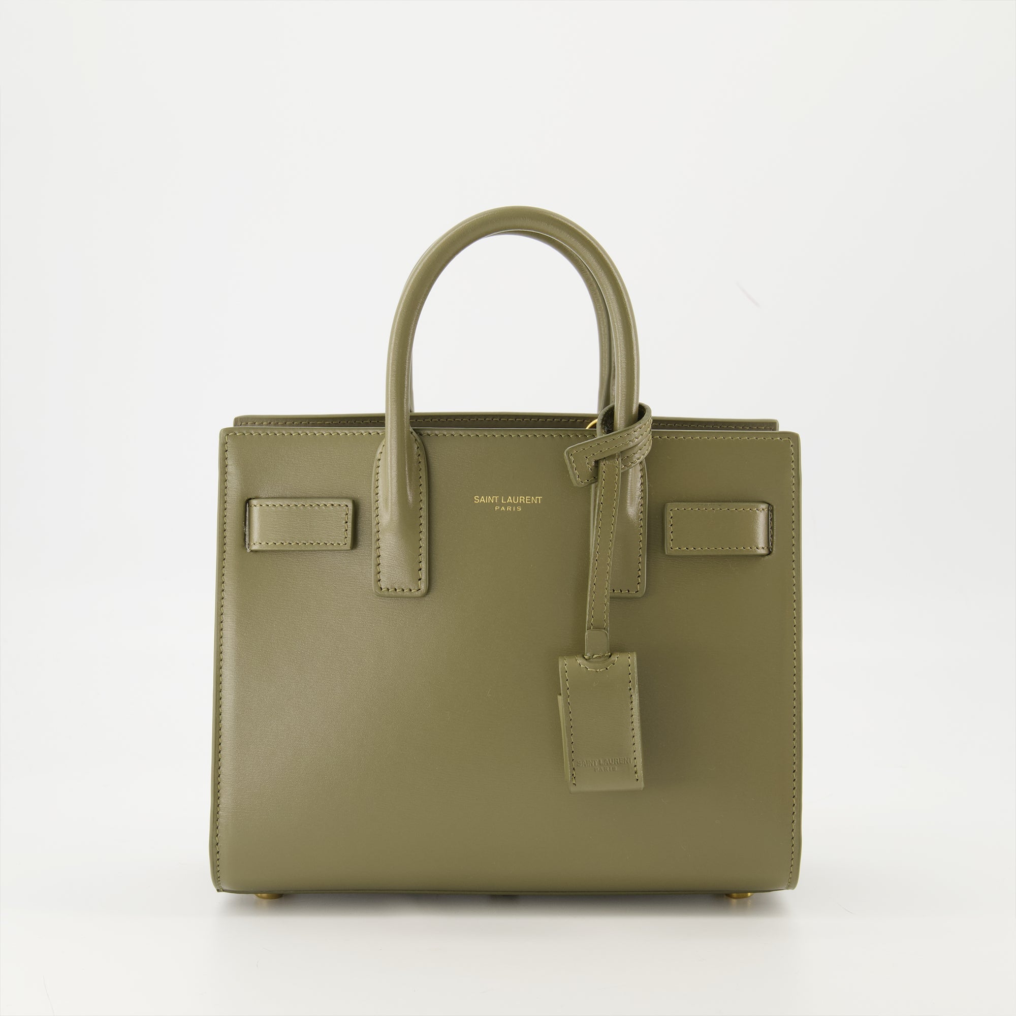 Nano Kaki Day Bag, Saint Laurent bag, high-quality leather bag, elegant handbag, designer accessories