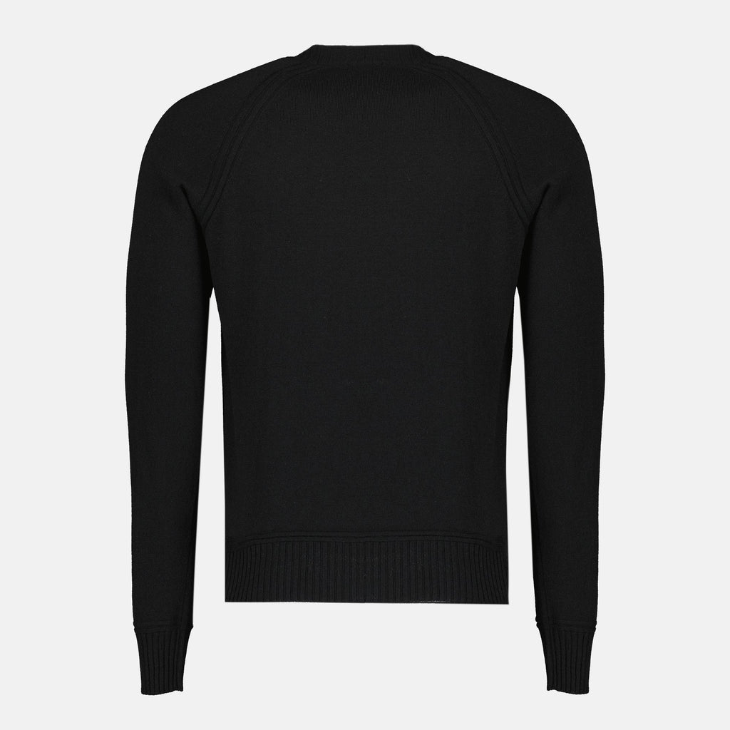 K-Way sweater, wool cashmere sweater, autumn winter fashion, men's knitwear, brown sweater