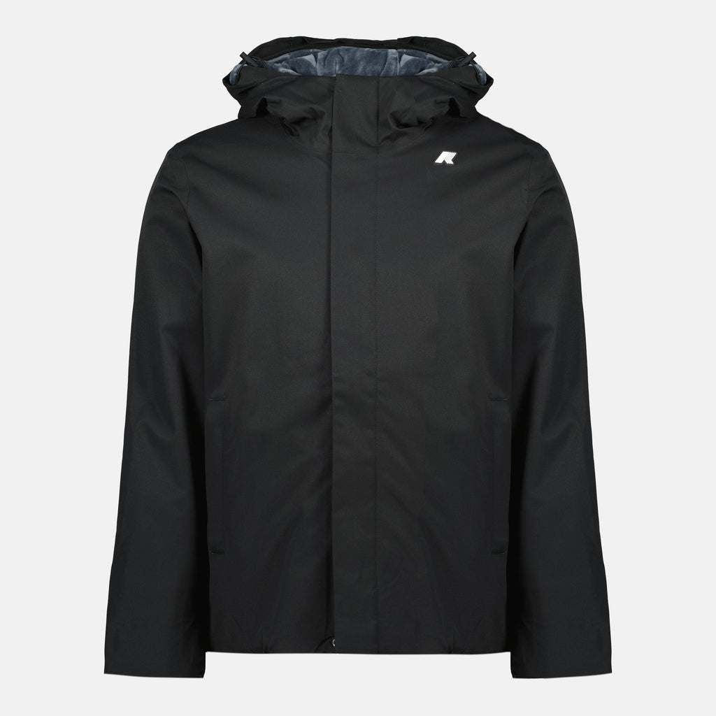 K-Way jacket, waterproof outerwear, PrimaLoft insulation, short jacket, men's fashion