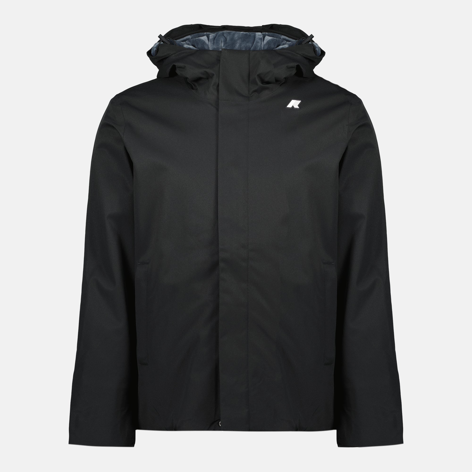 K-Way jacket, waterproof outerwear, PrimaLoft insulation, short jacket, men's fashion