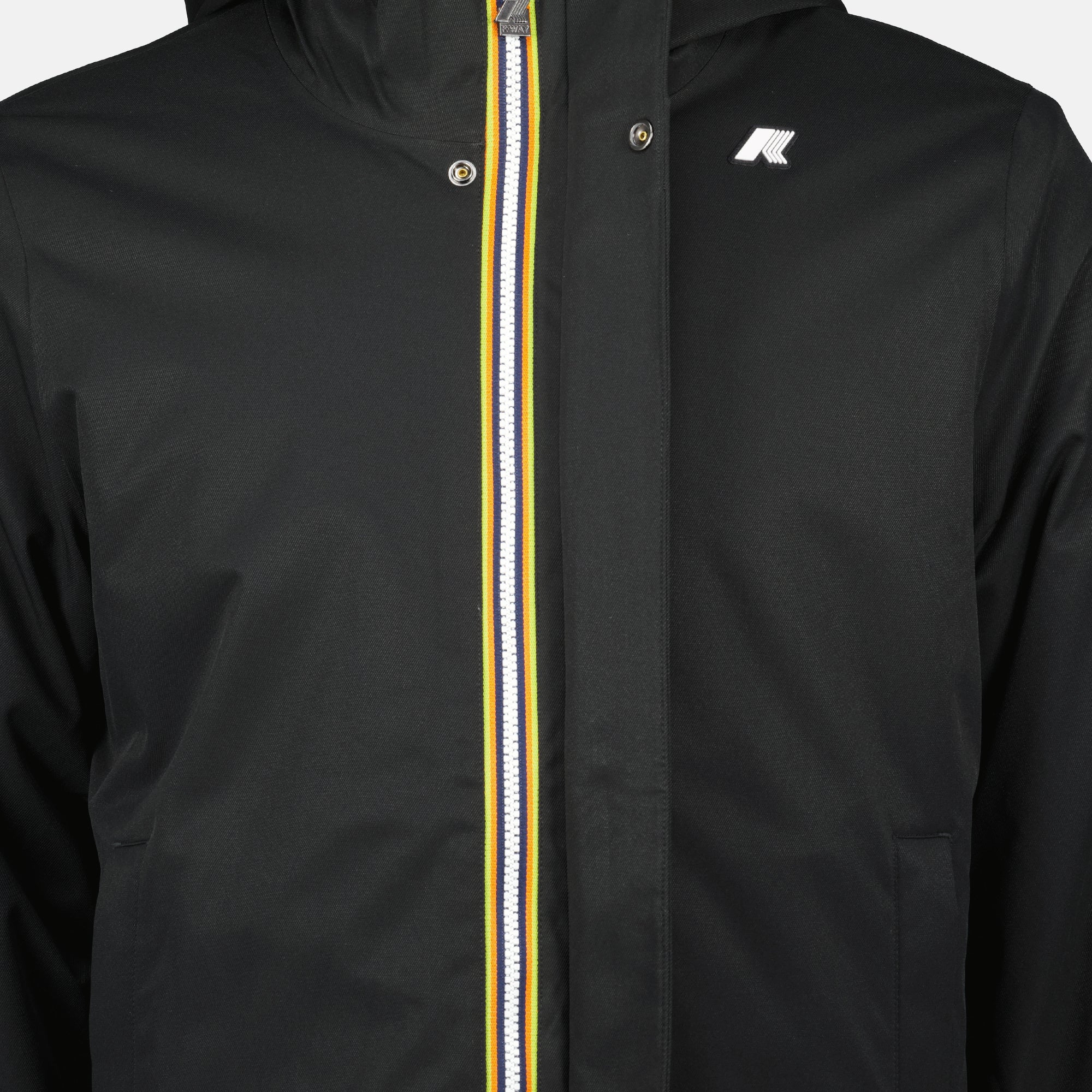 K-Way jacket, waterproof outerwear, PrimaLoft insulation, short jacket, men's fashion