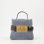 Moschino Tie Me, Denim Bag, Fall-Winter 2025, Luxury Accessories, Designer Handbag