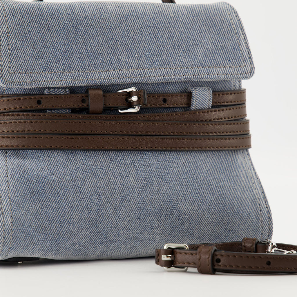 Moschino Tie Me, Denim Bag, Fall-Winter 2025, Luxury Accessories, Designer Handbag