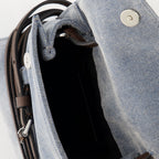 Moschino Tie Me, Denim Bag, Fall-Winter 2025, Luxury Accessories, Designer Handbag