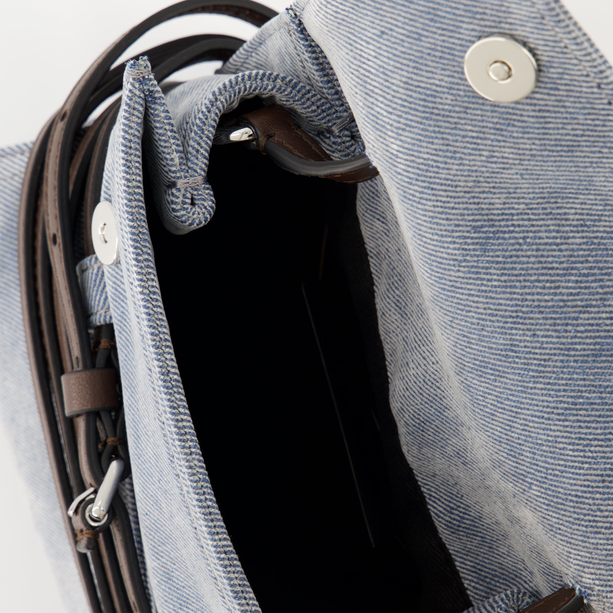 Moschino Tie Me, Denim Bag, Fall-Winter 2025, Luxury Accessories, Designer Handbag