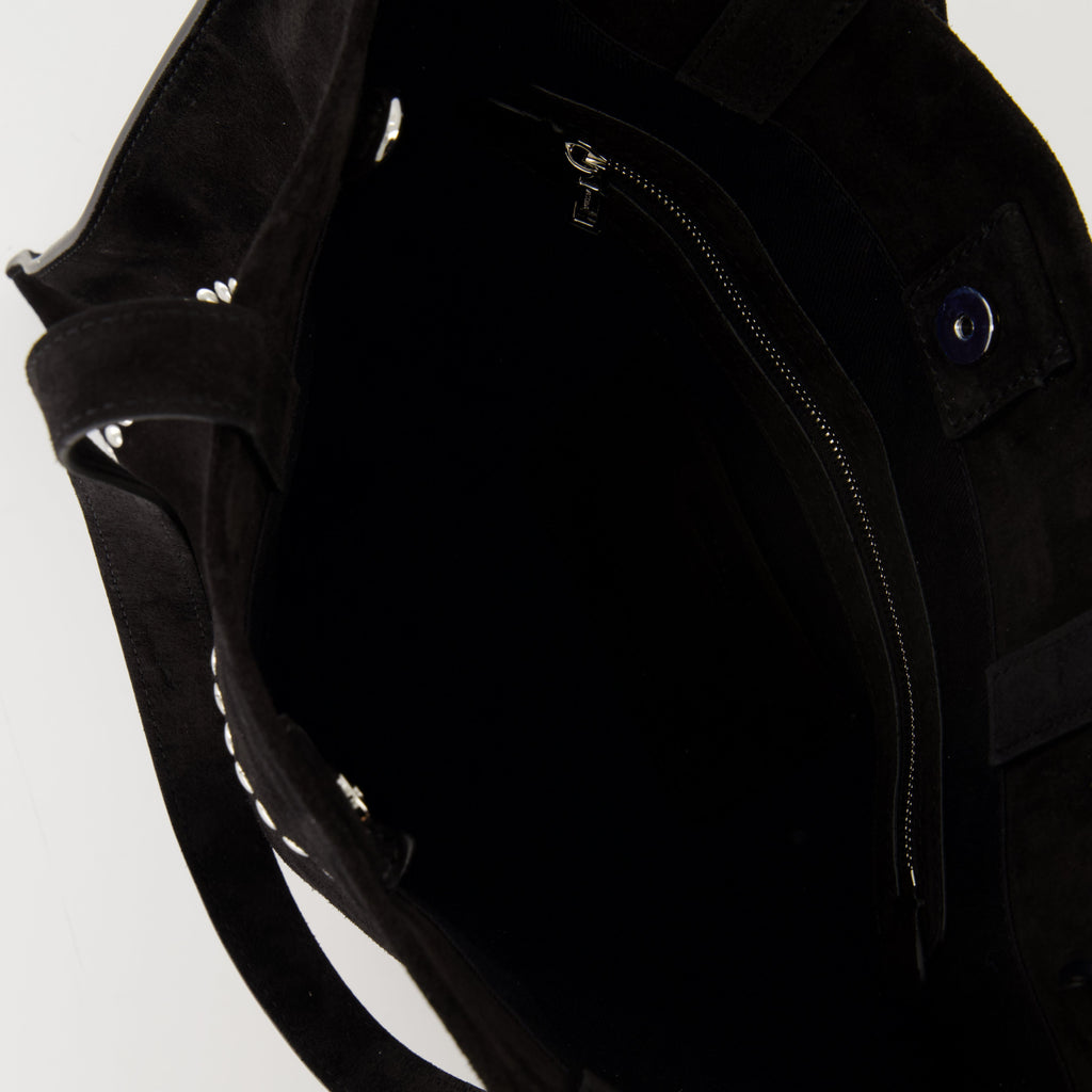 Moschino handbags, suede bags, leather accessories, designer handbags, elegant tote bags