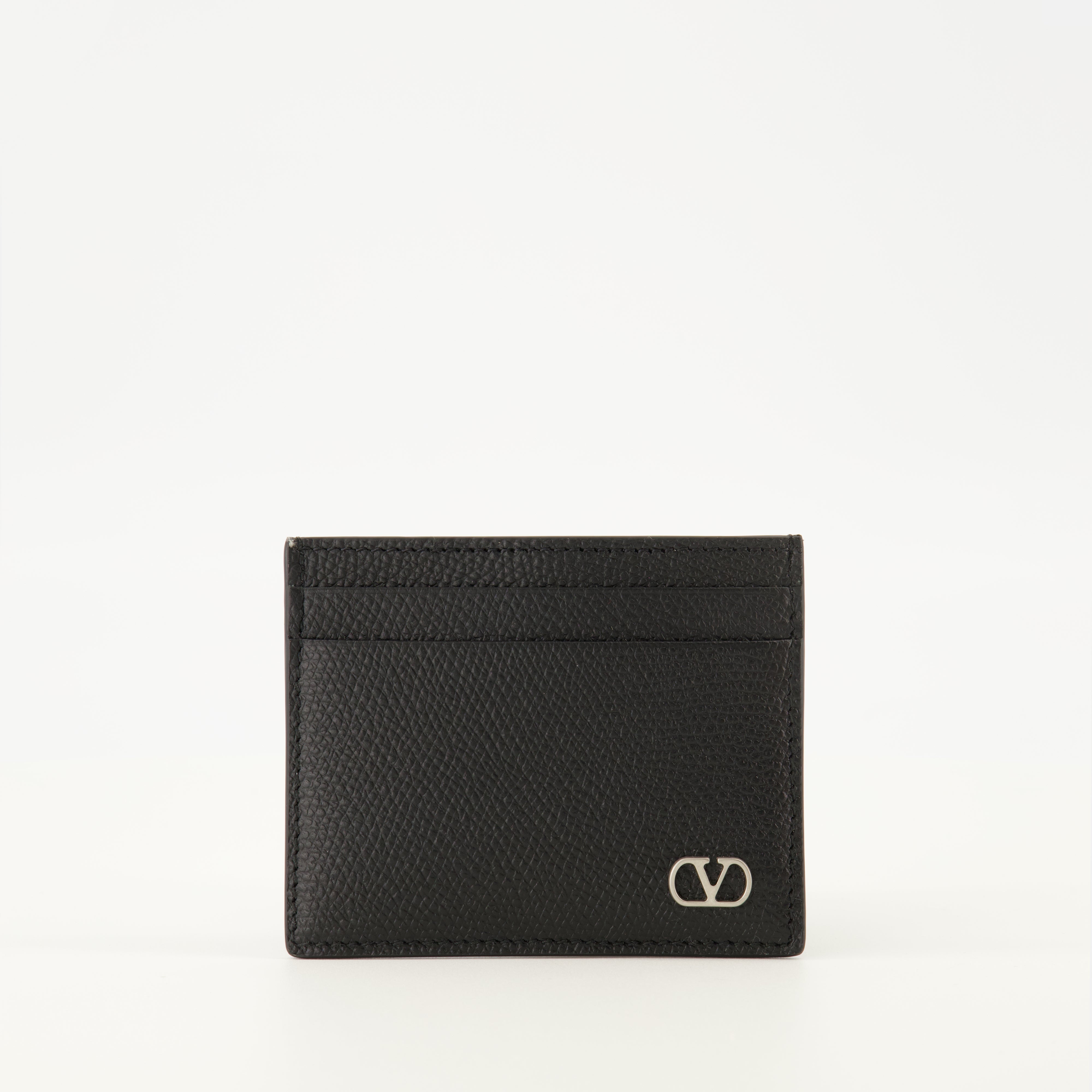 新品未使用VALENTINO GARAVANI  ブラックレザー カードホルダー 駅南やまご質店オンラインショップ / ヴァレンティノ ガラヴァーニ