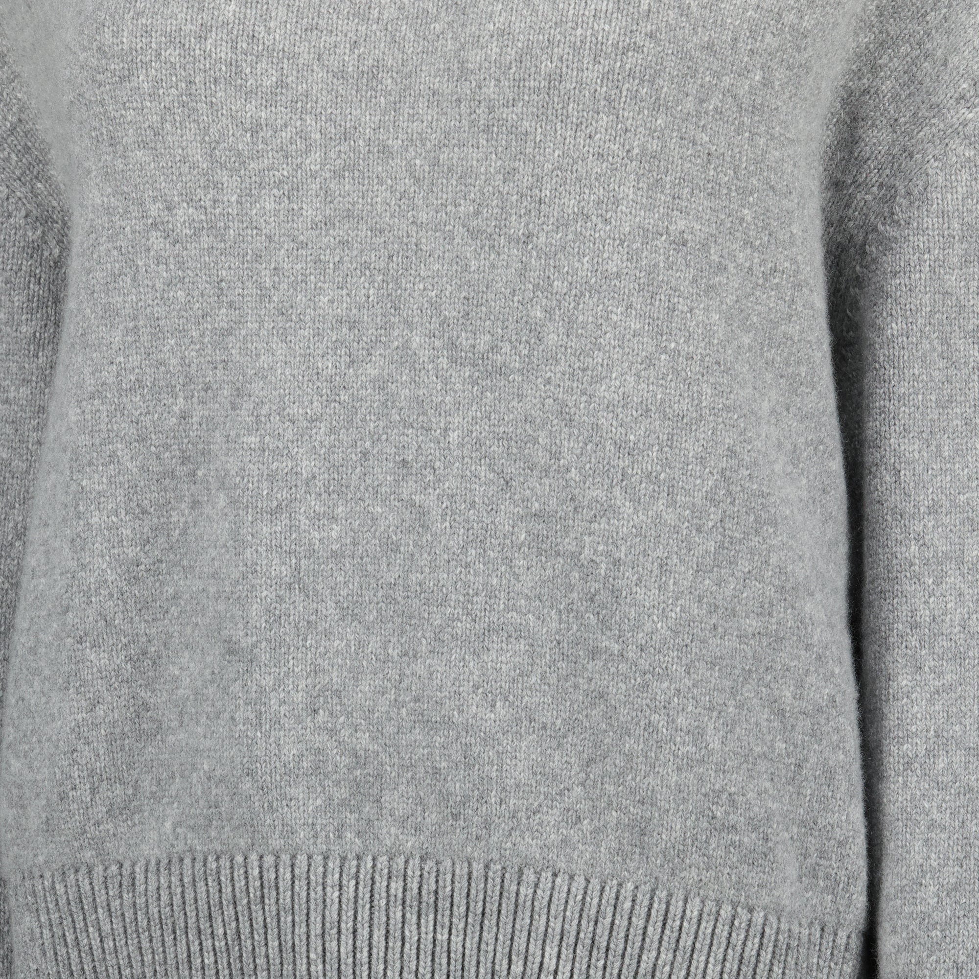 Khaite, cashmere sweater, grey sweater, Autumn-Winter, ribbed knit