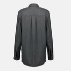 Immagine della camicia Auryn di Khaite per donne - Stagione Autunno-Inverno 2025 - Vista Posteriore