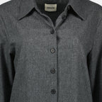 Immagine della camicia Auryn di Khaite per donne - Stagione Autunno-Inverno 2025 - Vista Dettaglio 2