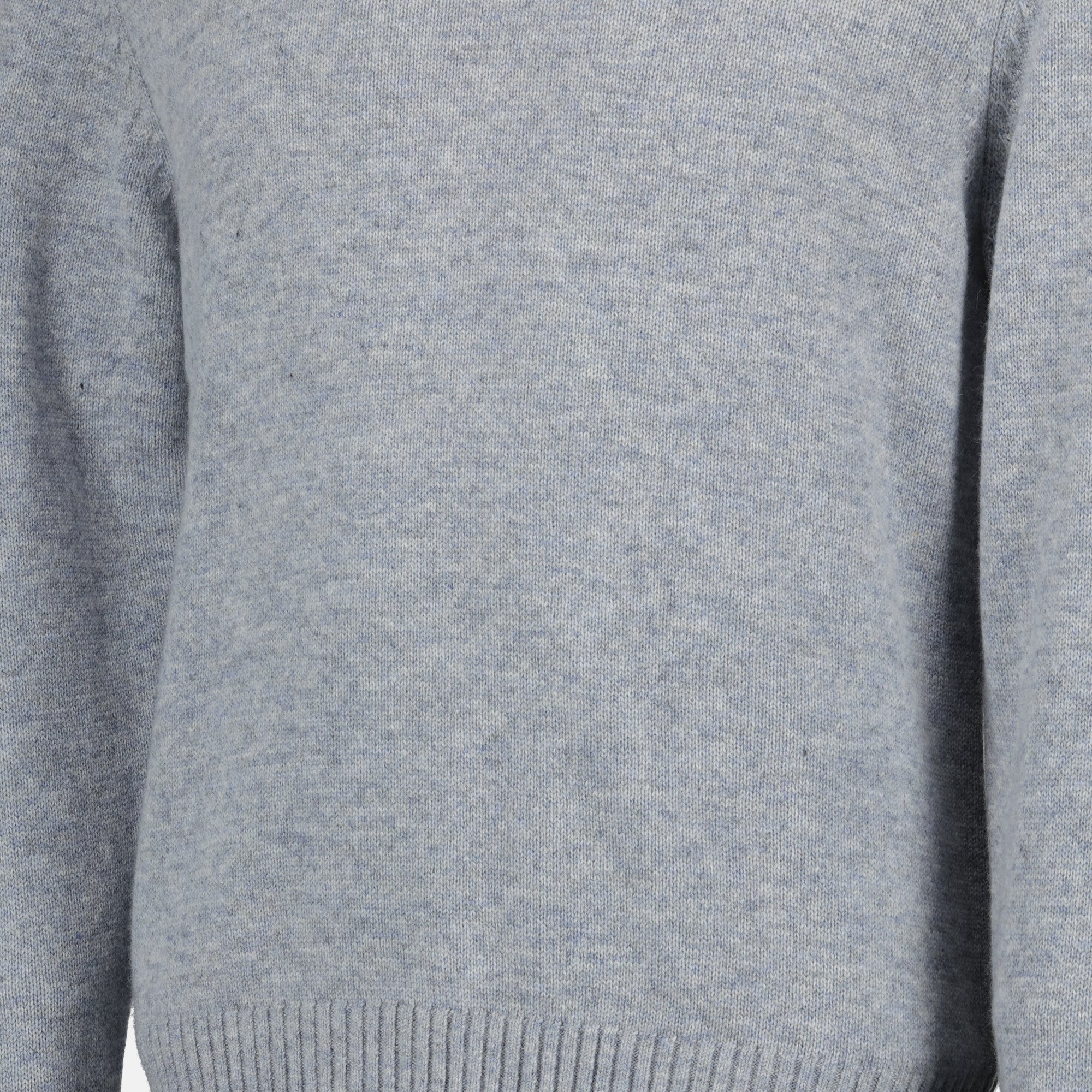 mycrew grey knit sweater officine generale men 15618305458556
