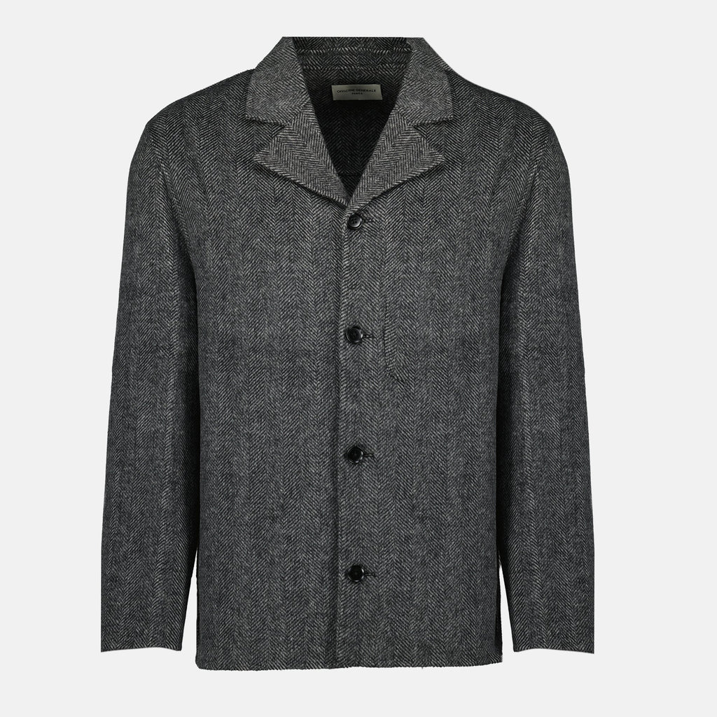 La Veste Hamid, Officine Générale jacket, wool jacket, classic menswear, Autumn-Winter collection