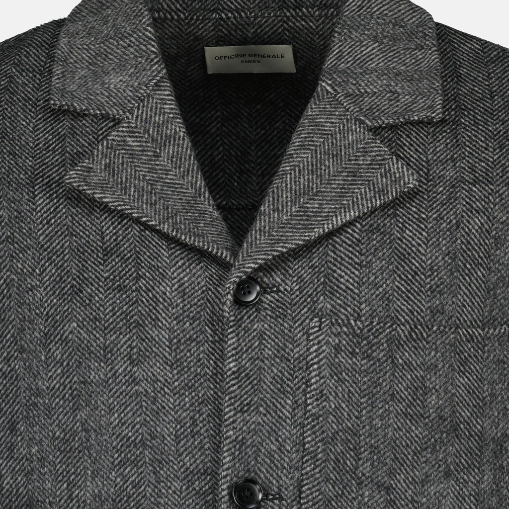 La Veste Hamid, Officine Générale jacket, wool jacket, classic menswear, Autumn-Winter collection