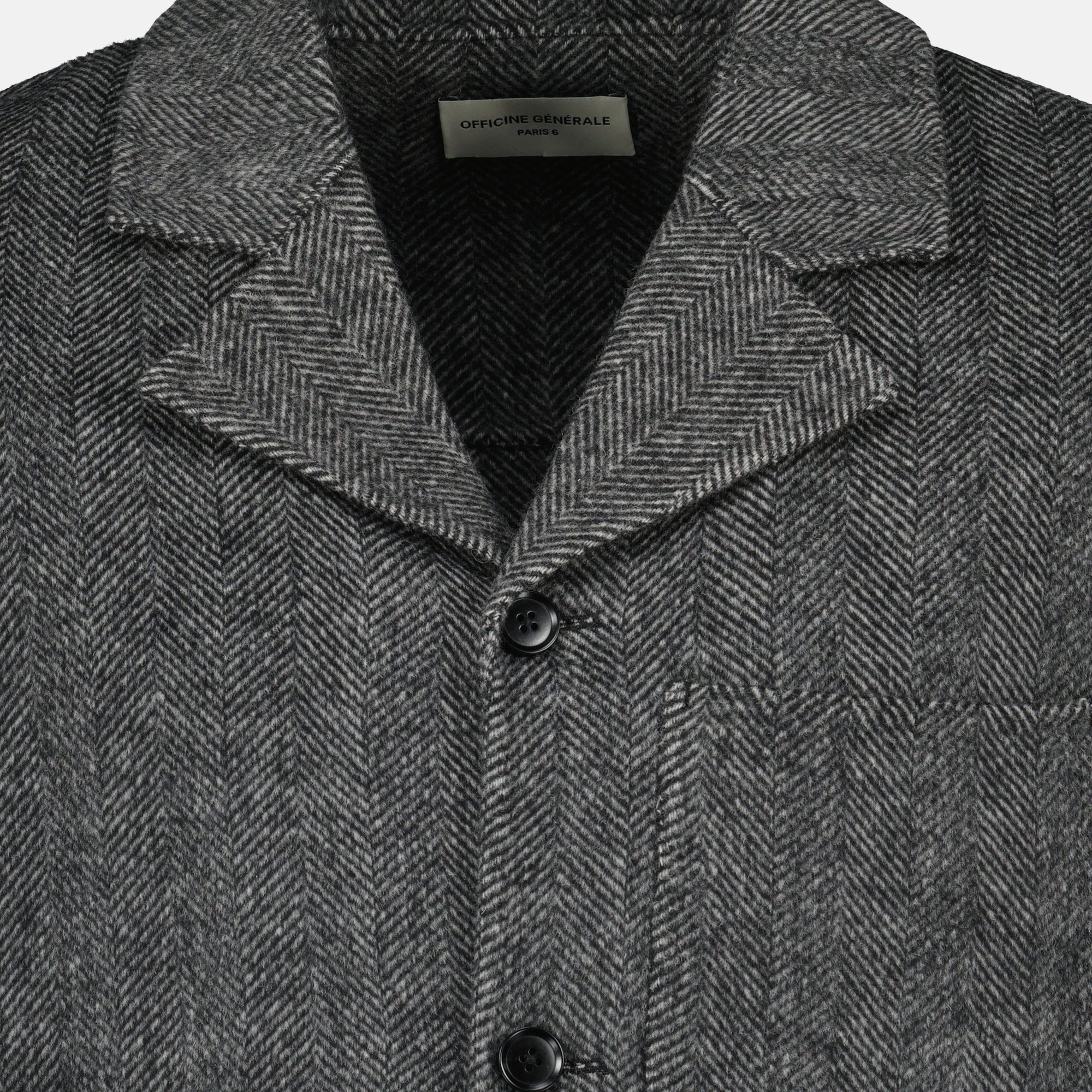 La Veste Hamid, Officine Générale jacket, wool jacket, classic menswear, Autumn-Winter collection