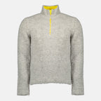 Image of K-Eller Zipped Pullover by Diesel for Men - Season Autumn-Winter 2025 - Front View