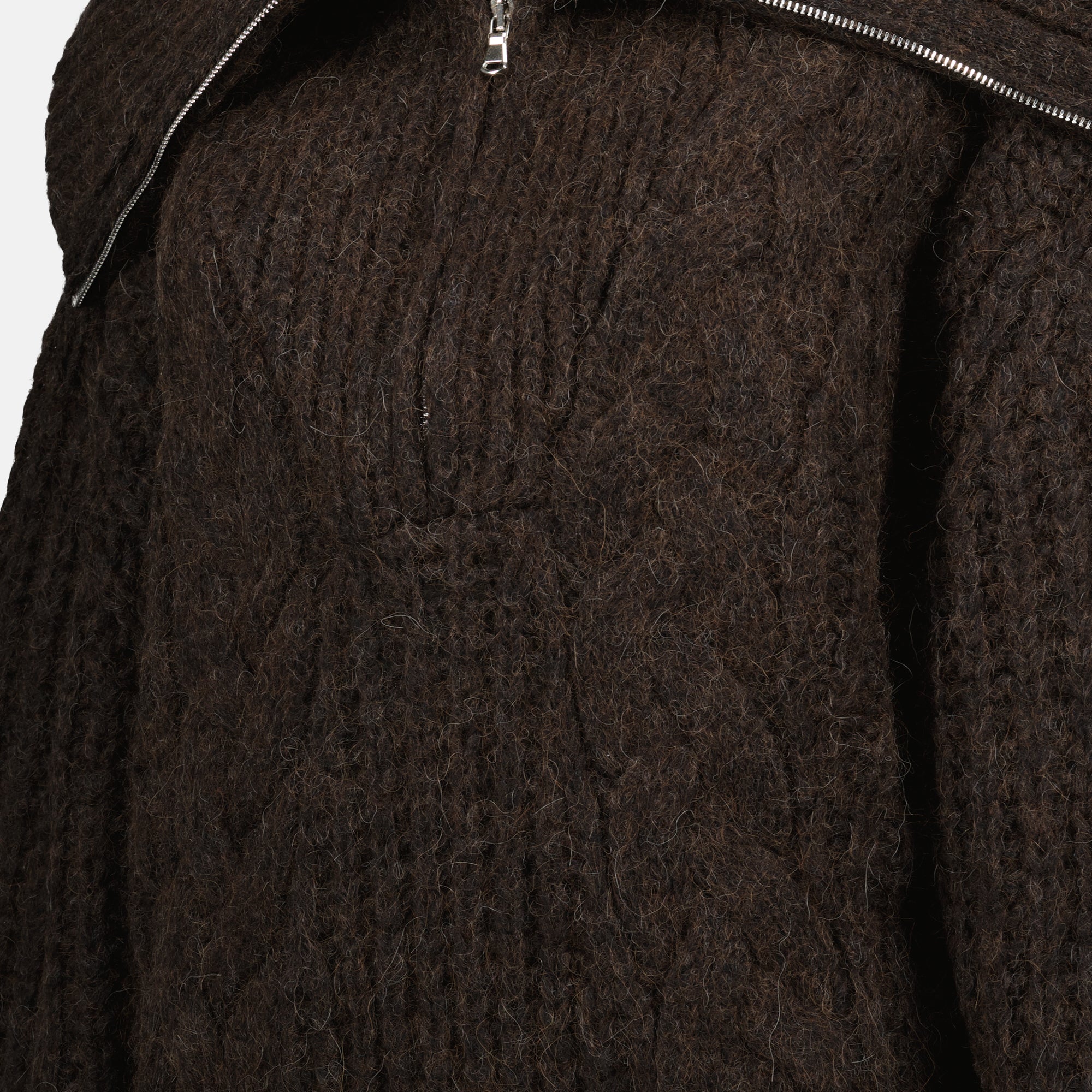 brown knit sweater iro women 15636490518908