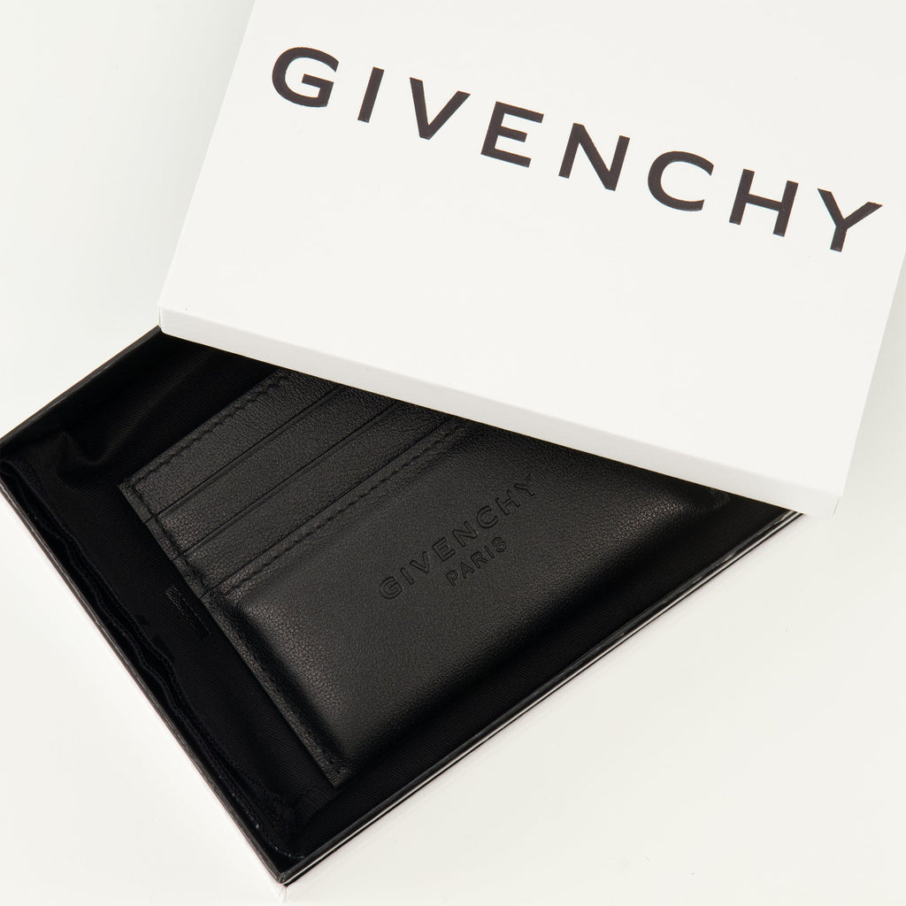 Image de l'article Porte-cartes en cuir noir de la marque Givenchy pour Homme - Saison Printemps-Été 2026 - Vue détaillée_3