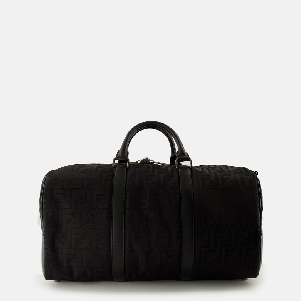 Image de l'article Sac de voyage FF noir de la marque Fendi pour Homme - Saison Printemps-Été 2026 - Vue de Dos